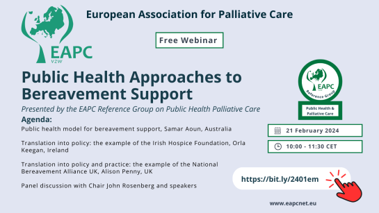 EAPC Webinar Bereavement 21 Feb 2024