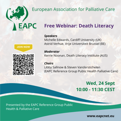 Banner Death Literacy Webinar 2025